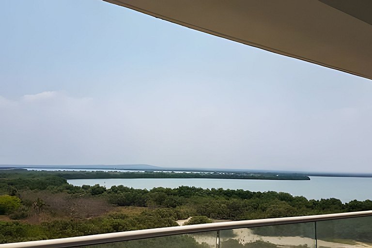 1 Quarto Cielo Mar. Banheira de hidromassagem privativa
