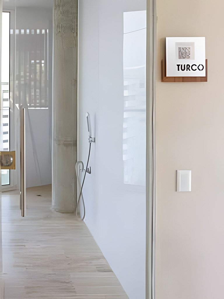 1 Quarto Cielo Mar. Banheira de hidromassagem privativa