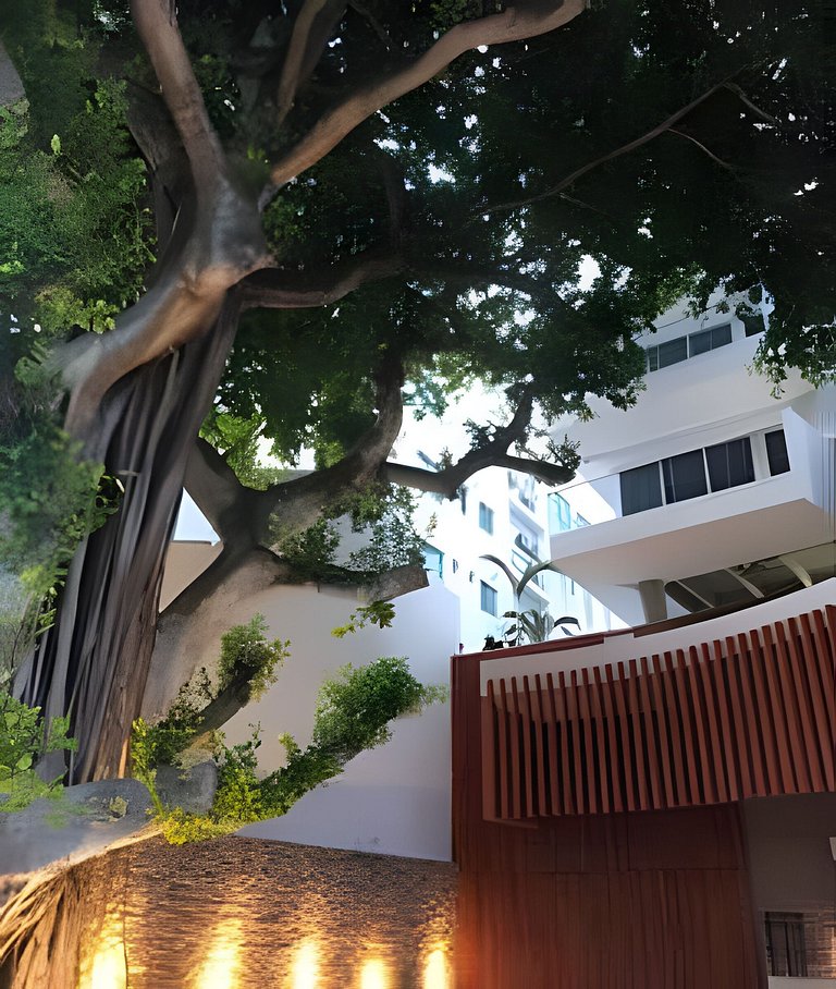 1 Quarto Cielo Mar. Banheira de hidromassagem privativa