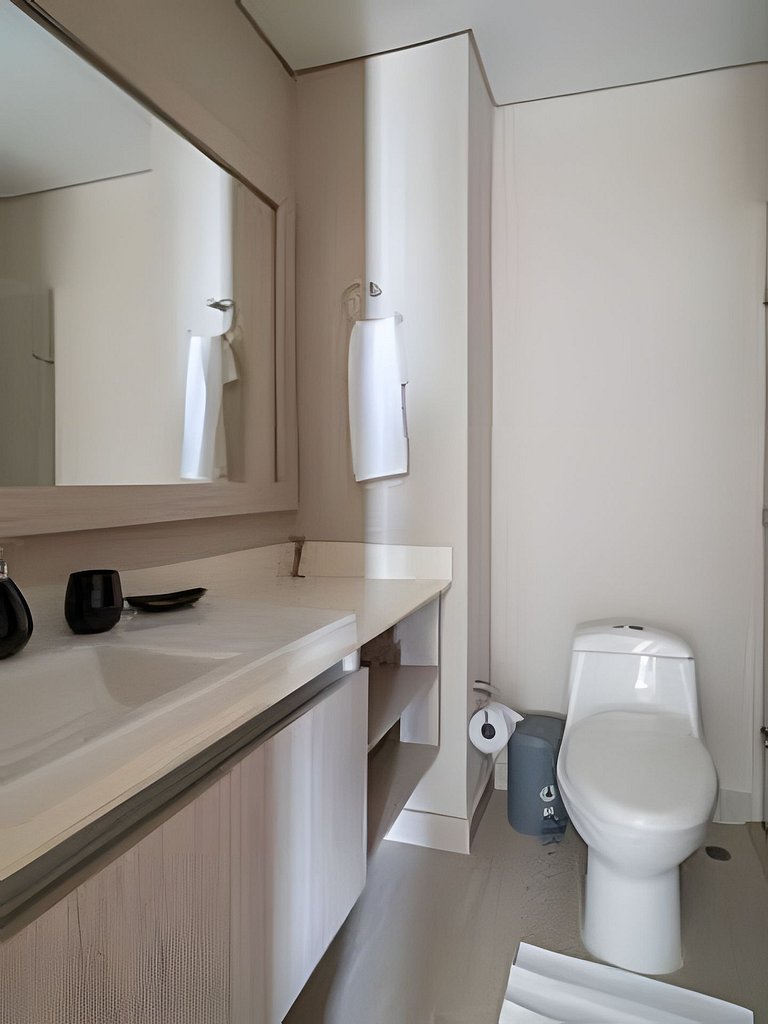 1 Quarto Cielo Mar. Banheira de hidromassagem privativa
