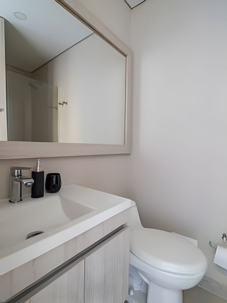 1 Quarto Cielo Mar. Banheira de hidromassagem privativa