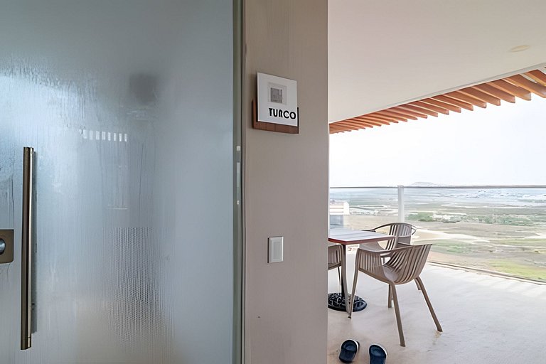 1 Quarto Cielo Mar. Banheira de hidromassagem privativa