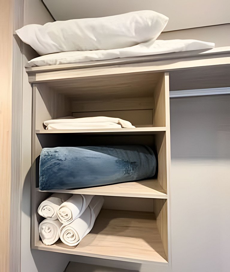 1 Quarto Cielo Mar. Banheira de hidromassagem privativa