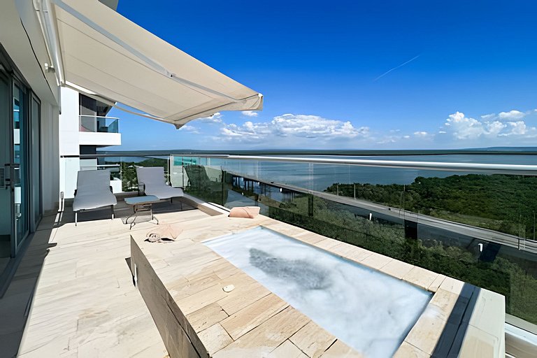 2 quartos Morros com hidromassagem e vistas