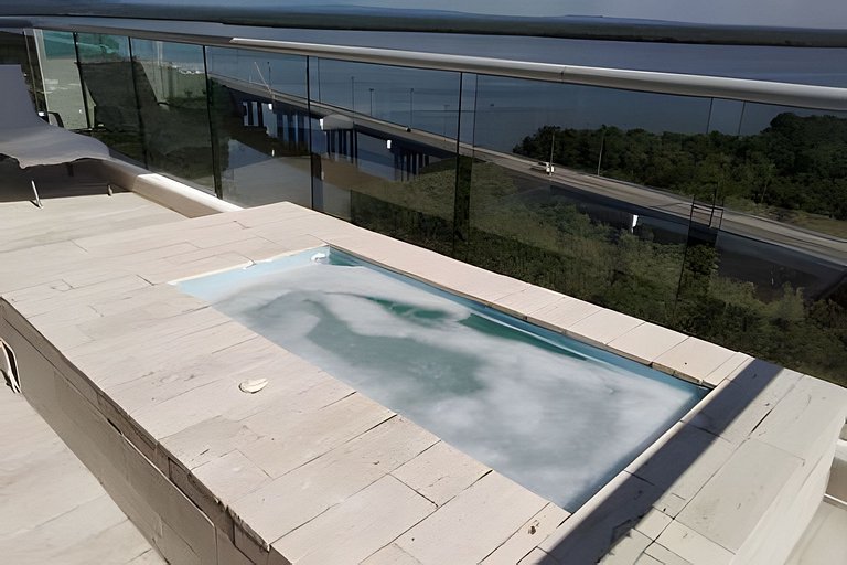 2 quartos Morros com hidromassagem e vistas