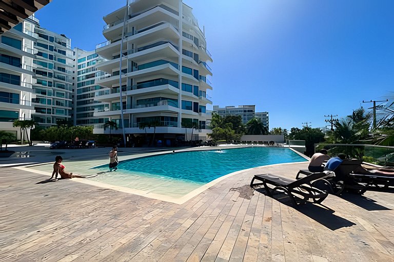 2 quartos Morros com hidromassagem e vistas