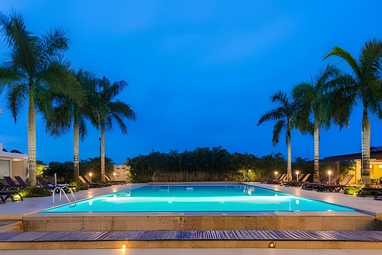 2 quartos Morros com hidromassagem e vistas