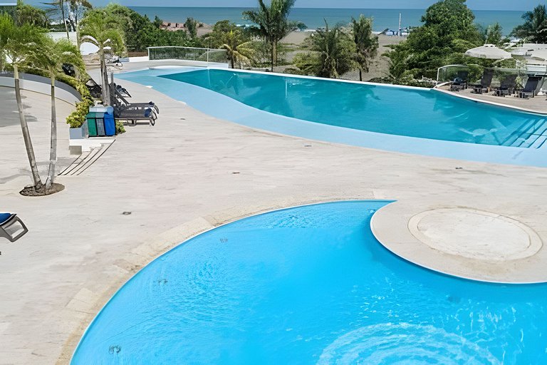2 quartos Morros com hidromassagem e vistas