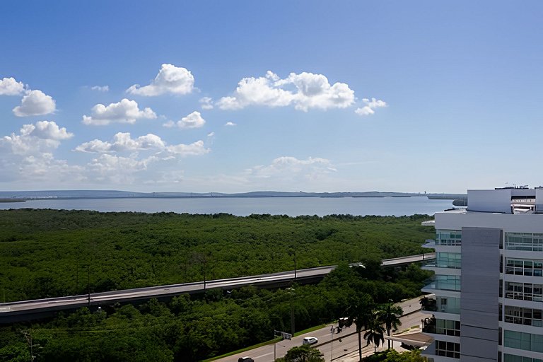 2 quartos Morros com hidromassagem e vistas