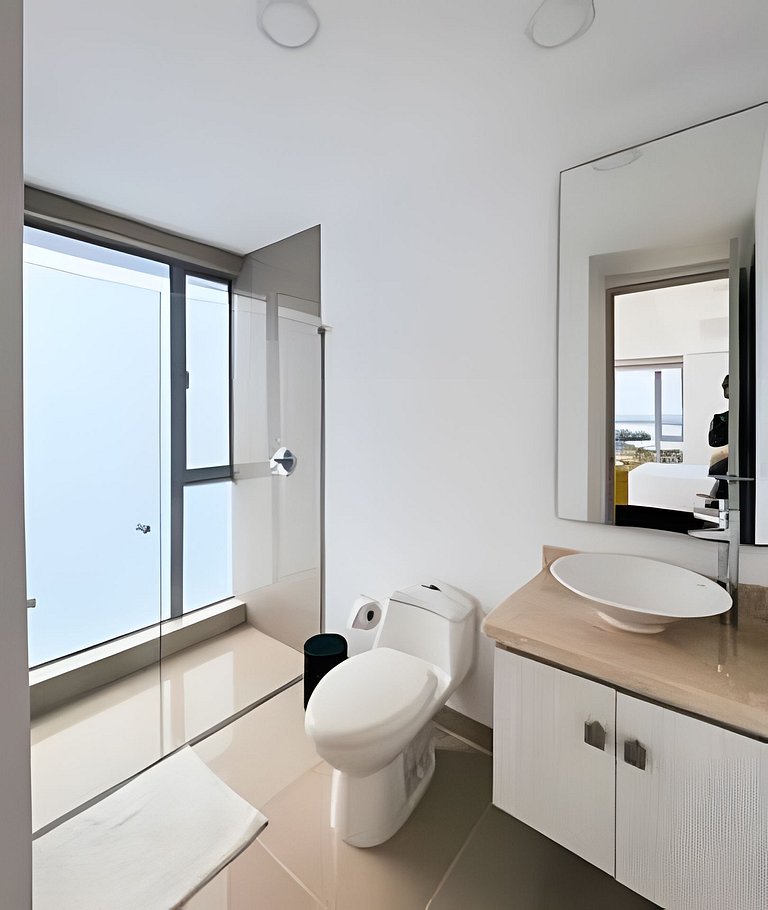 2 quartos Morros com hidromassagem e vistas