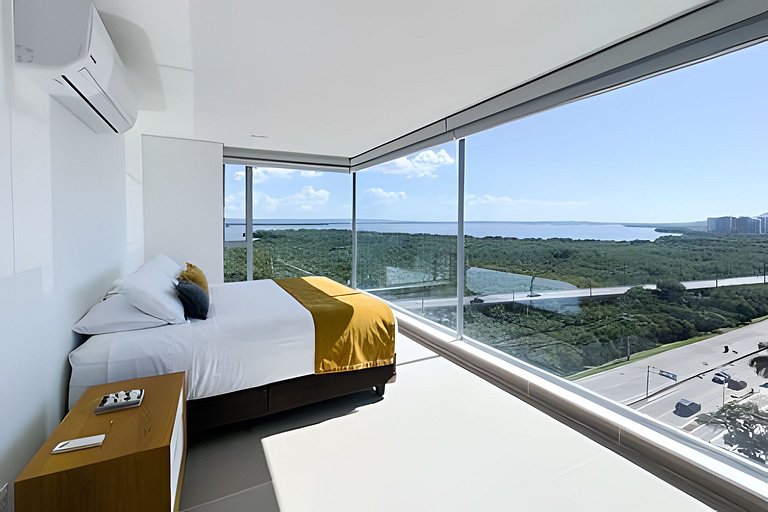 2 quartos Morros com hidromassagem e vistas