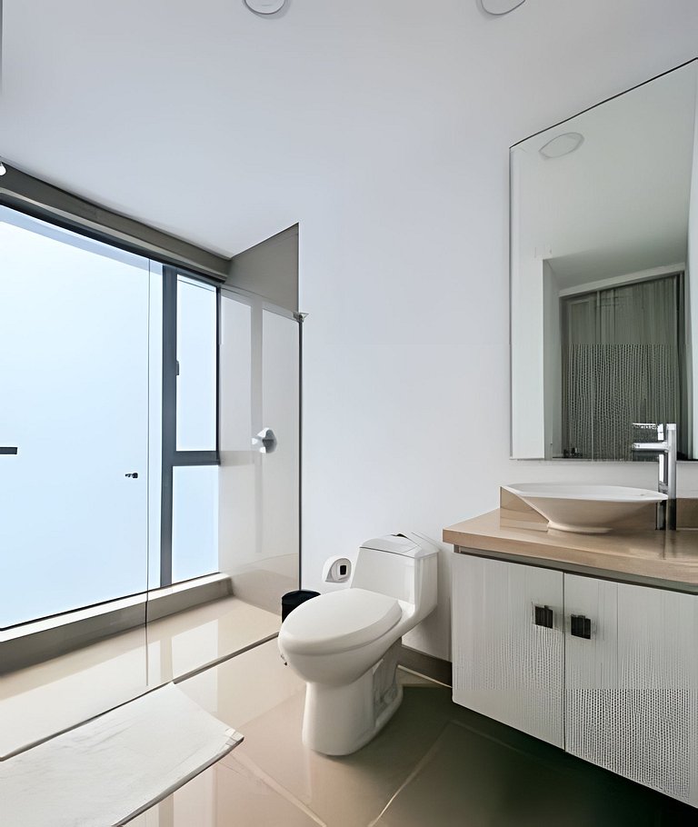 2 quartos Morros com hidromassagem e vistas