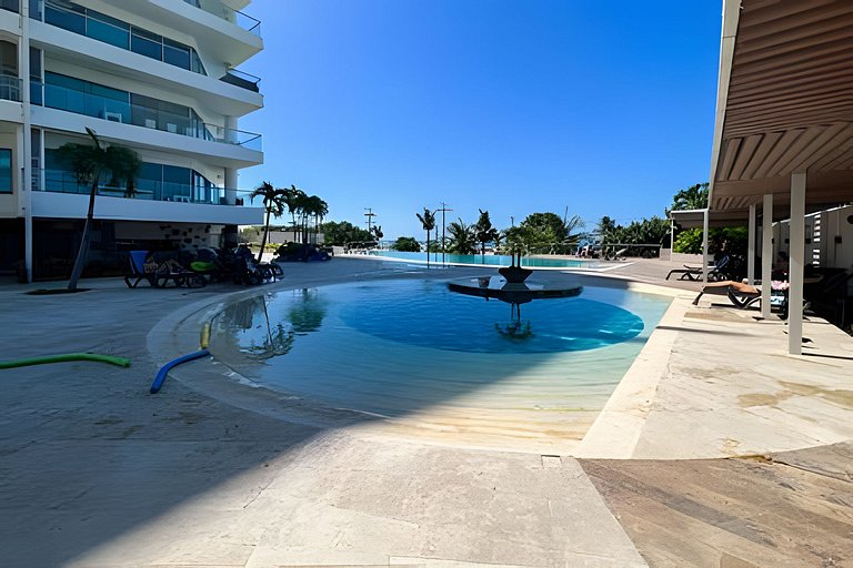 2 quartos Morros com hidromassagem e vistas