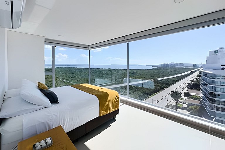 2 quartos Morros com hidromassagem e vistas
