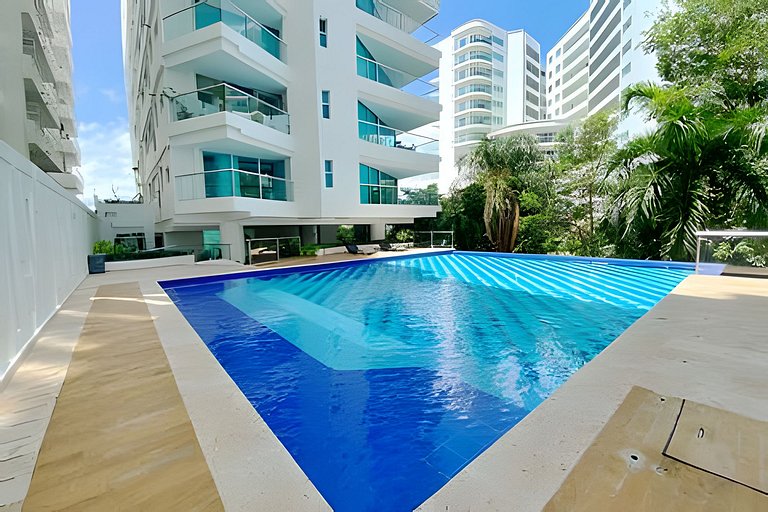 1 quarto com saída direta para a praia de Morros