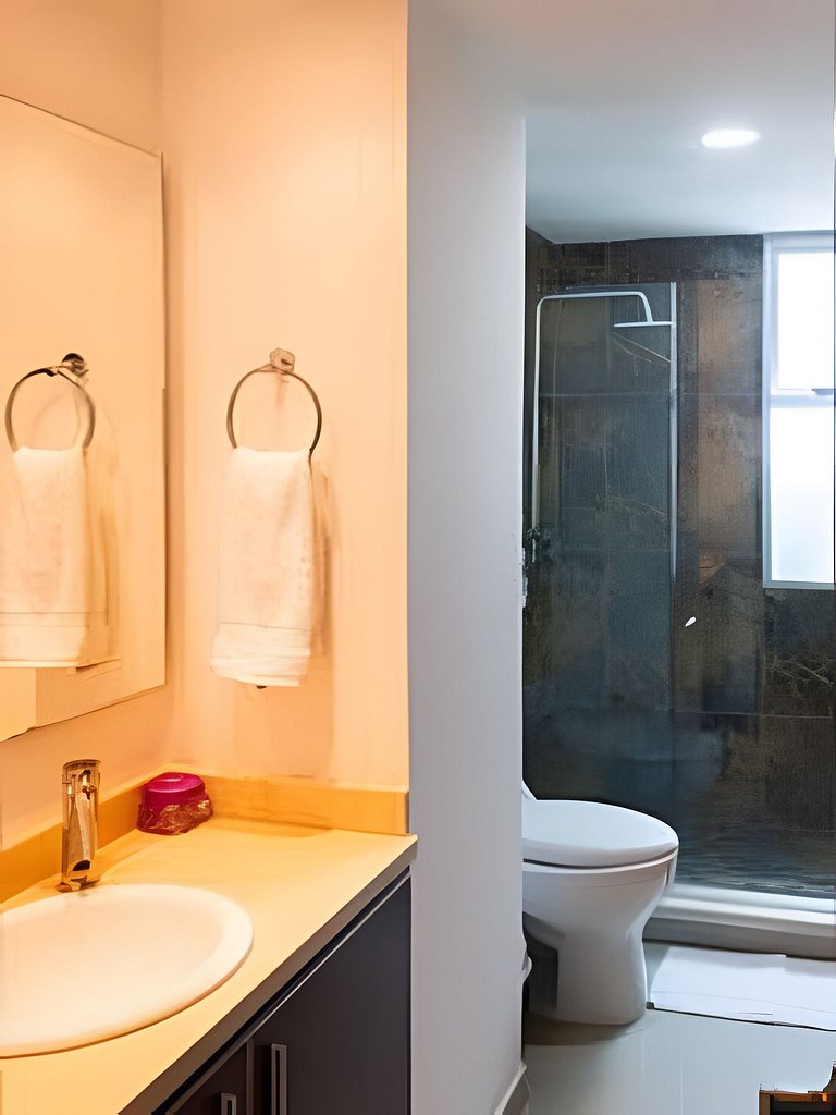 1 quarto com saída direta para a praia de Morros