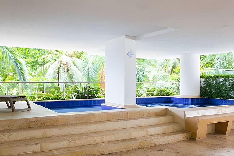 1 quarto com saída direta para a praia de Morros