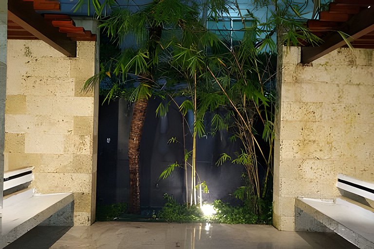 Apartamento de 1 dormitório nos Morros com vista para o mar