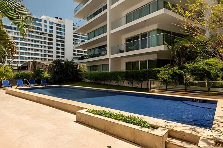 Apartamento de 1 dormitório nos Morros com vista para o mar