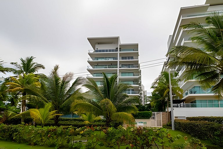 Apartamento de 1 dormitório nos Morros com vista para o mar