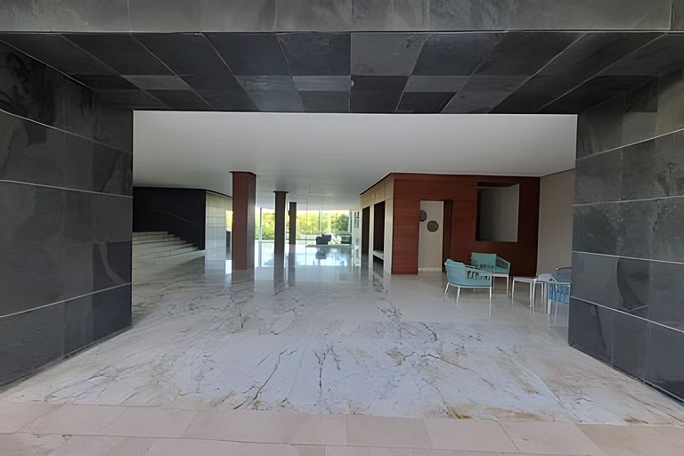 Apartamento de 1 dormitório nos Morros com vista para o mar