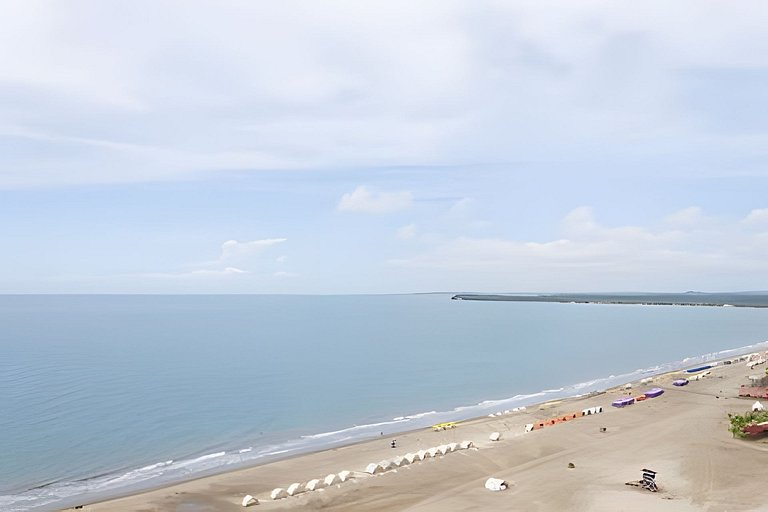 Apartamento de 1 dormitório nos Morros com vista para o mar