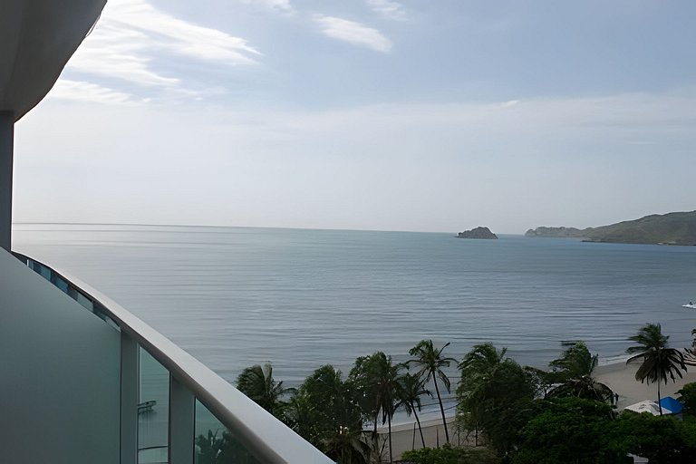 2 quartos com vista para o mar, piscina e spa