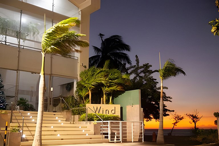 2 quartos com vista para o mar, piscina e spa