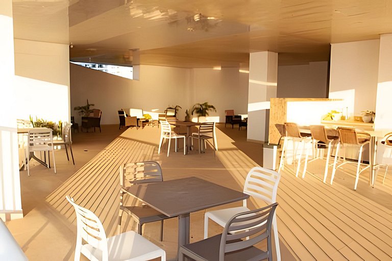 2 quartos com vista para o mar, piscina e spa