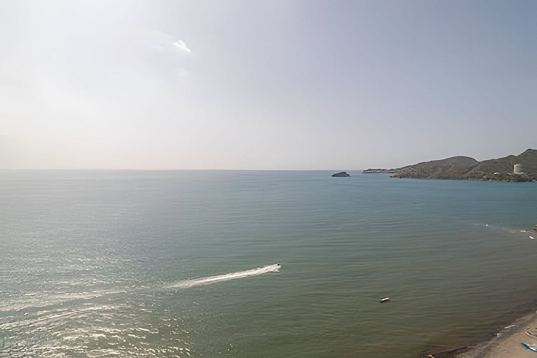 2 quartos com vista para o mar, piscina e spa