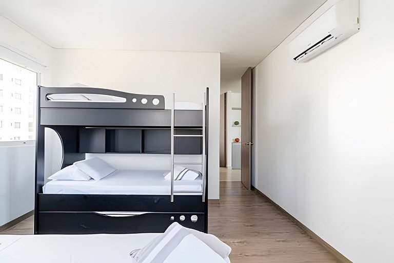 2 quartos com vista para o mar, piscina e spa