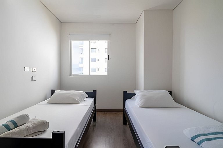 2 quartos com vista para o mar, piscina e spa