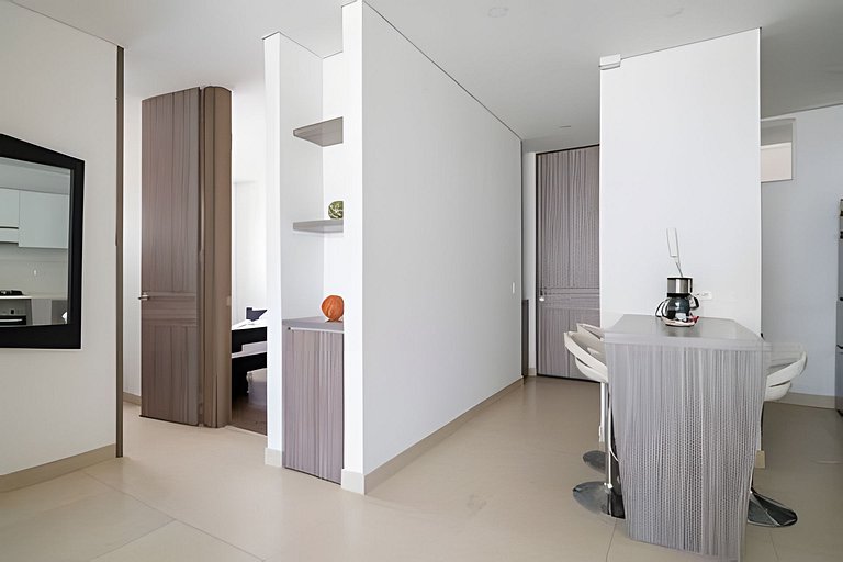 2 quartos com vista para o mar, piscina e spa