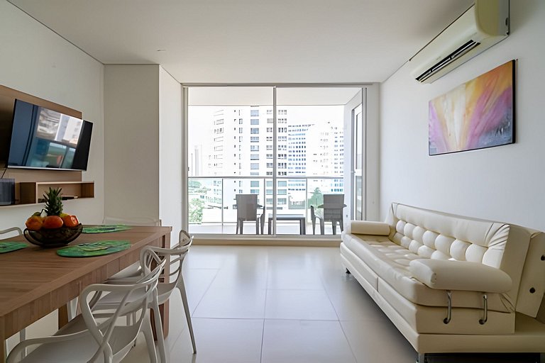 2 quartos com vista para o mar, piscina e spa