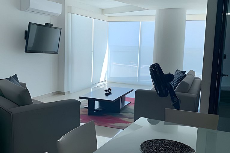 2 quartos Morros. Vista para o mar e acesso à praia