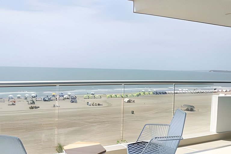 2 quartos Morros. Vista para o mar e acesso à praia
