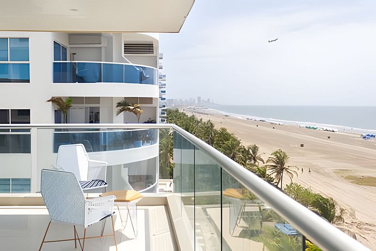 2 quartos Morros. Vista para o mar e acesso à praia