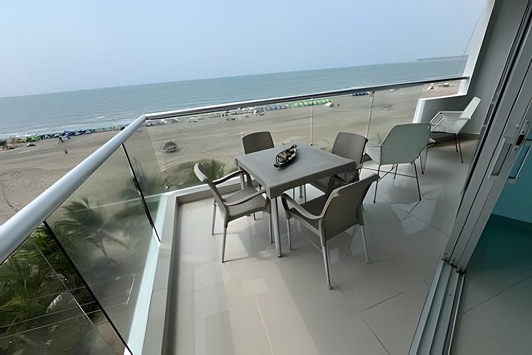 2 quartos Morros. Vista para o mar e acesso à praia