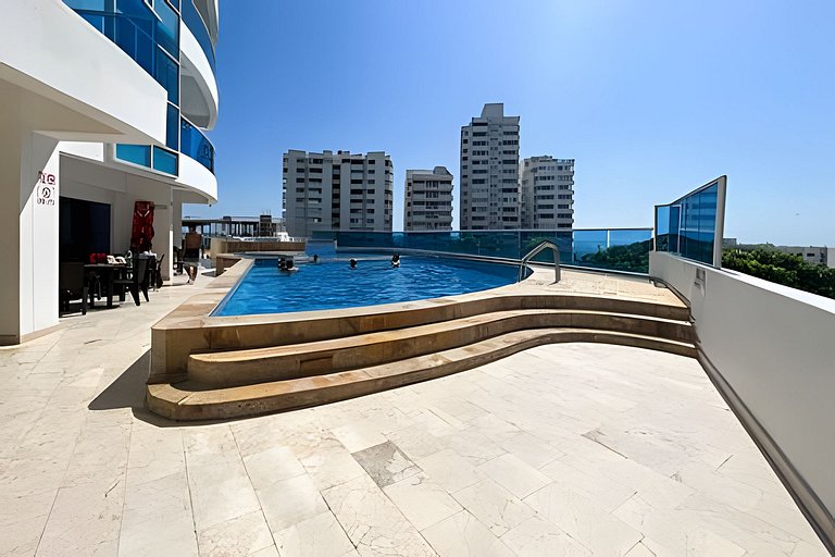 Apartamento 2 Quartos Laguito Vista para o Mar