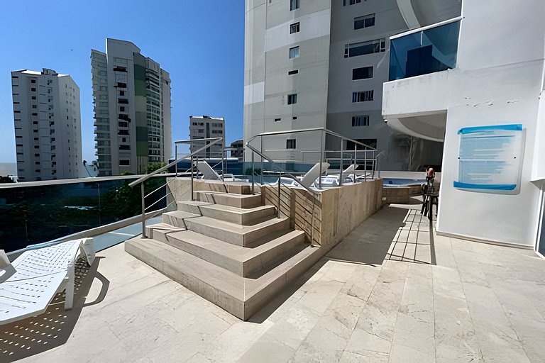 Apartamento 2 Quartos Laguito Vista para o Mar