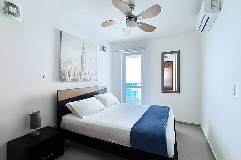 Apartamento 2 Quartos Laguito Vista para o Mar