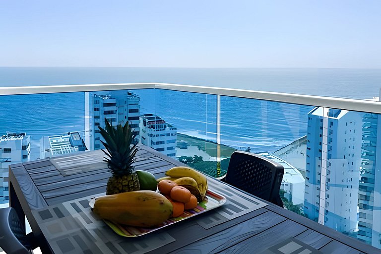 Apartamento 2 Quartos Laguito Vista para o Mar