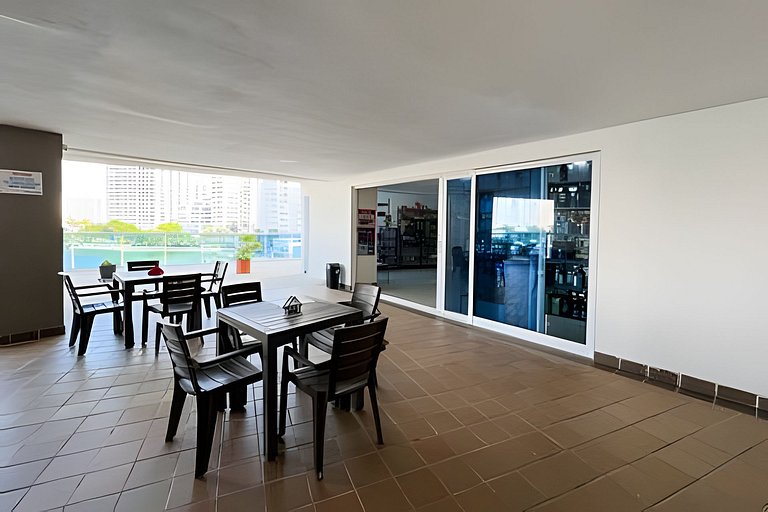 Apartamento 2 Quartos Laguito Vista para o Mar