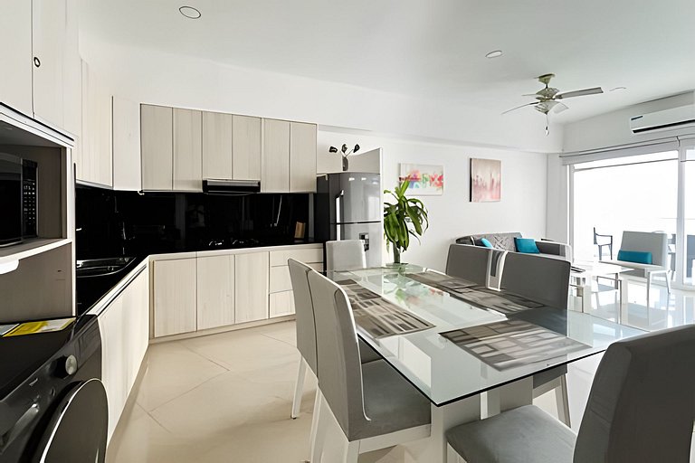 Apartamento 2 Quartos Laguito Vista para o Mar