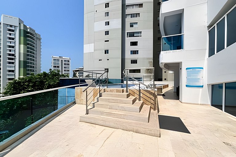 Apartamento 2 Quartos Laguito Vista para o Mar