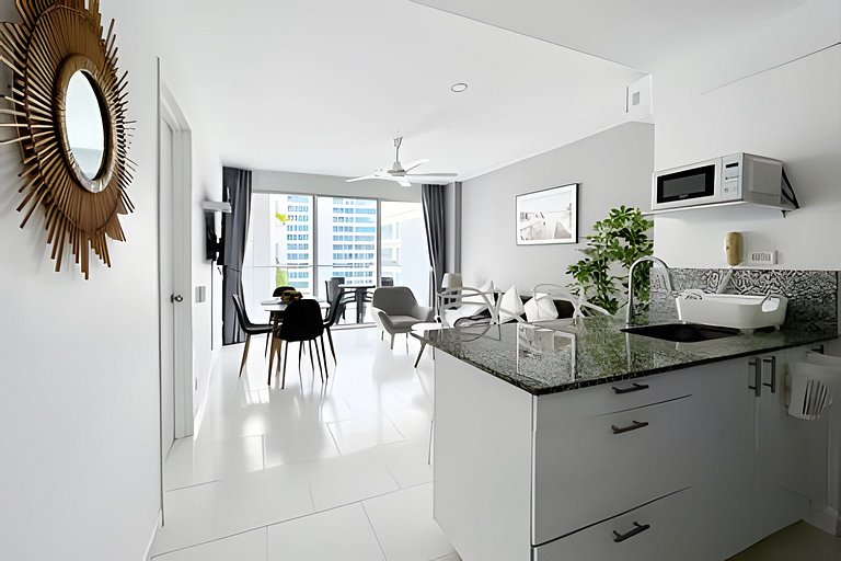 1 Bedroom and Morros terrace. Seaview