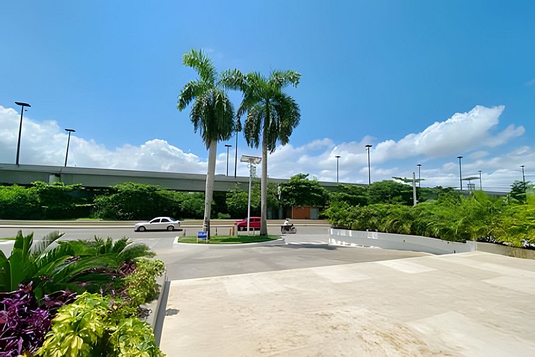 Apartamento com 2 quartos nos Morros, vista para o mar