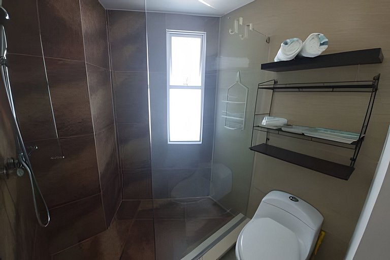 Apartamento com 2 quartos nos Morros, vista para o mar