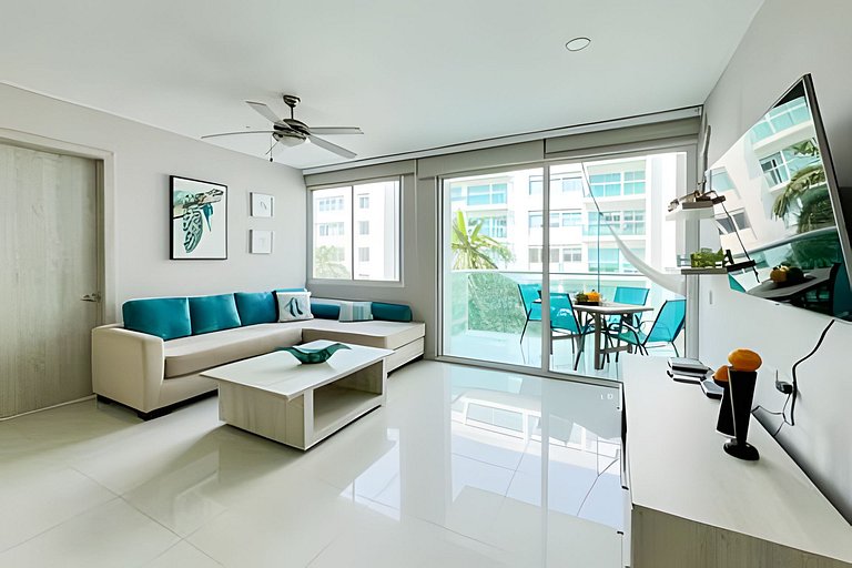 Apartamento de 2 quartos no Morros com vista