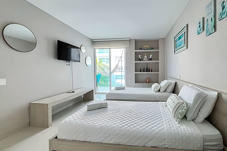 Apartamento de 2 quartos no Morros com vista